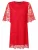 Ana Alcazar Cocktailjurk ‘Zafora’  rood