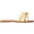Aldo Dames-sandalen met bloemenprint en open teen (Natuurlijk)