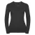 Russell Collection Dames/Dames Sweatshirt Katoen Acryl V Hals (Houtskool mergel)