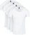 Suitable Otaru T-Shirt Brede Ronde Hals Wit 4-Pack