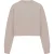 Miso Dames-sweatshirt met ruime pasvorm en korte mouwen (Zand)
