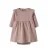 LIL’ ATELIER BABY korte jurk ajour oudroze