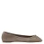 Mango suède ballerina’s taupe