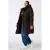 MS Mode Plus Size gewatteerde winterjas – donkerbruin