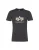 ALPHA INDUSTRIES Shirt  grafiet / wit