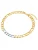 Lulu & Jane Ketting  goudgeel / zilver