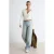 TRENDYOLMİLLA Dames Donkerblauw Effen Wijde pijp Hoge taille Jeans
