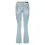 Raizzed high waist flared jeans light blue denim