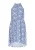 MAIRE Zomerjurk  blauw / wit