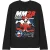 Disney Unisex volwassen mickey mouse geblokt racing t-shirt met lange mouwen