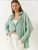 Bianco Lucci Blouse  mintgroen