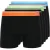 Crosshatch Heren Prismara Boxer Shorts (Set van 5) (Zwart)