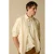 Sissy-Boy regular gestreepte casual overhemd geel