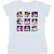 Disney Dames/Dames Minnie Mouse Vierkantjes Katoenen T-Shirt (Wit)