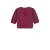Noppies baby sweater donkerrood