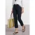Street One Dames 3/4 broek met flared pijpen in casual pasvorm in Blauw