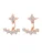 Hey Happiness Oorbellen ‘Star Jacket’  rose-goud