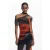 Desigual mesh off shoulder jurk zwart
