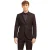 Jack And Jones Herenblazer met één rij knopen van Solaris (Bruin)