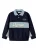 NAME IT Sweatshirt ‘NMMLUCAN’  marine / lichtblauw / bruin / wit
