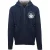 Aquascutum Heren Relaxed Fit Full Zip Hoodie (Marine)