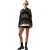 Edited Laiani gebreid rugbyshirt voor dames (Zwart/Kaki)