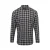 Premier Heren Mulligan Check shirt met lange mouwen (Staal/Zwart)