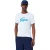 Lacoste Sport-T-shirt voor heren met groot logo (Blauw)