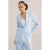 WE Fashion regular blazer lichtblauw