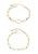 faina Armband  goud / transparant
