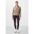 Overmatig Cropped Zip-Neck Gebreide Top