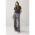 Summum Woman T-shirt Met Necklace Detail Anthracite