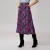 Trapeze midi-rok met grafische print