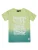 KOROSHI Shirt  limoen / petrol / wit