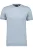 RAGMAN T-Shirt ronde hals zilver, Effen