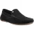 Hush Puppies Ralph Suède Leren Mannelijke Zwarte Instappers