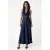 Rinascimento maxi avondjurk – donkerblauw