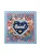 CODELLO Doek  blauw / gemengde kleuren