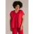 Yest Curve top met linnen rood