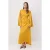Trendyol Modest Dames Geel Effen Maxi Lang A-lijn Modest Avond Jurken
