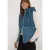 Cecil Dames Vest met structuurmix in Blauw