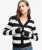 Brushed V-neck Lichtgewicht Vest Relaxed Pasvorm Blauw