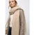 Street One Dames Zachte sjaal met decoratieve steentjes in Beige