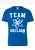 LOGOSHIRT Shirt  blauw / wit
