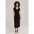 We Fashion Dress Maxi Length Black