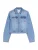 Bershka Tussenjas  blauw denim