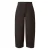 Pantalon culotte-hose comfort fit met tapered benen en hoge taille kleur chocolade dames s.Oliver