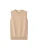 GOBI Cashmere Gebreide bodywarmer ‘Women’s Essential Cashmere Crewneck Vest’  beige