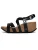 Bayton Sandalen met riem ‘Palmas’  zwart