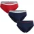 Pakket van 3 Heren Katoenen Boxershorts Klassieke Kleuren D309BB